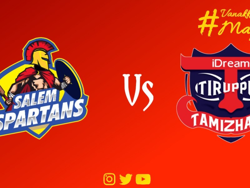 I Dream Tiruppur Tamizhans vs Salem&nbsp;Spartans