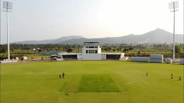 Front View of Our Home Venue SALEM CRICKET FOUNDATION STADIUM
